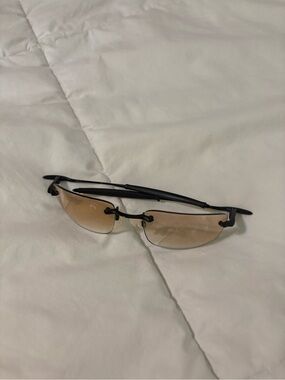 Rare Vintage Oakley Why 8 Rimless Sunglasses
